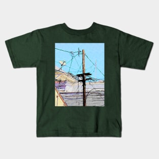 Roof tops Kids T-Shirt